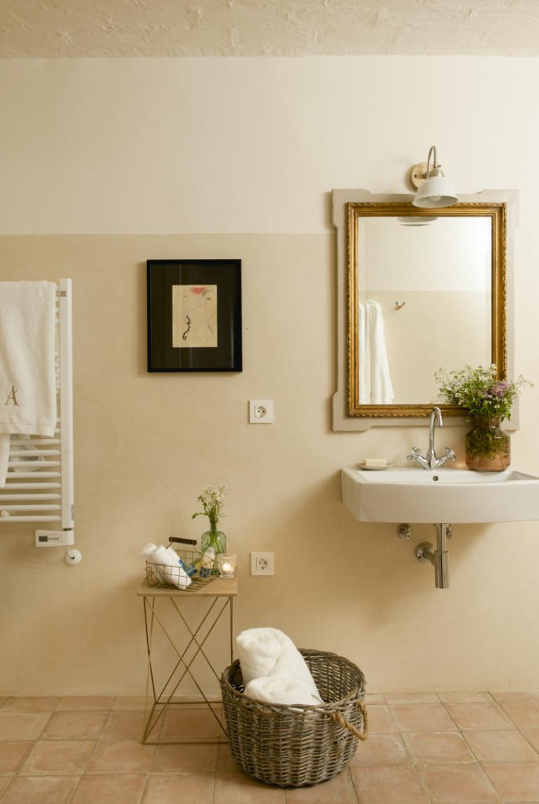 Bany de l'habitació Suite Silenci